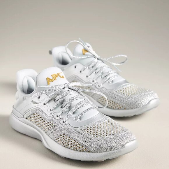 NEW APL - Sizes 7, 8, 9.5, 10 TechLoom Tracer Training Sneakers, Metallic Silver - Picture 1 of 8